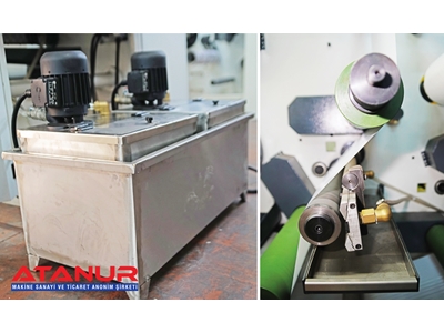 4 Farben 32 cm Klebeband Flexo Druckmaschine - 7