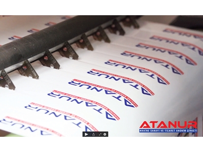 4 Farben 32 cm Klebeband Flexo Druckmaschine - 1