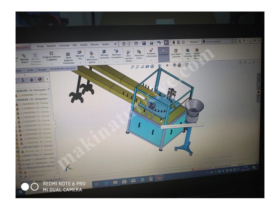 Otomatik Toz ve Granül Dolum Makinası