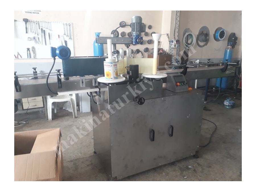 Her Türlü Şişe Teneke vb Etiketleme Makinası