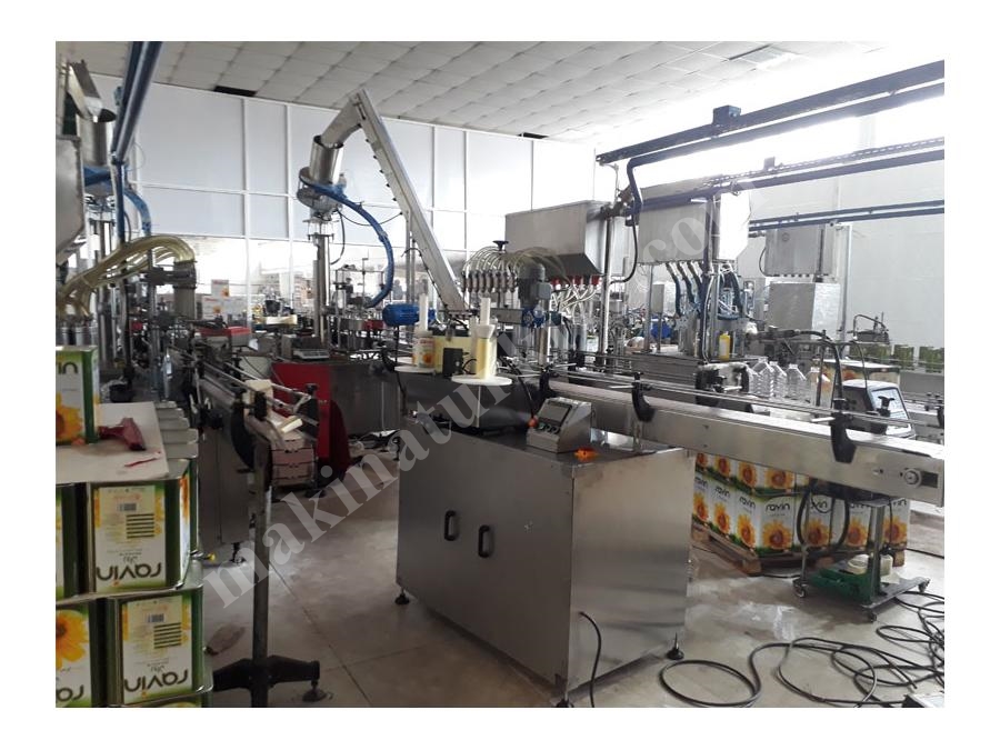 Her Türlü Şişe Teneke vb Etiketleme Makinası