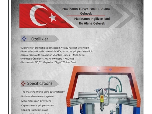 10 Kg 200 Adet / S Varil Dolum Makinası