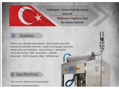 10 Kg 200 Adet/Saat Yarı Otomatik Bag İn Box Sıvı Dolum Makinası