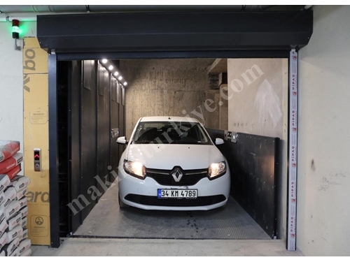 2500 Kg (2500x5000mm) Otopark Araç Lifti / 2500 Kg (2500x5000mm) Car Parking Lift