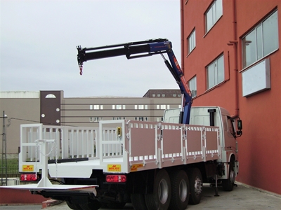 1500 Kg 1600x1200 mm Vinçli Tüp Taşıma Aracı / Tube Carrier with Crane - 6