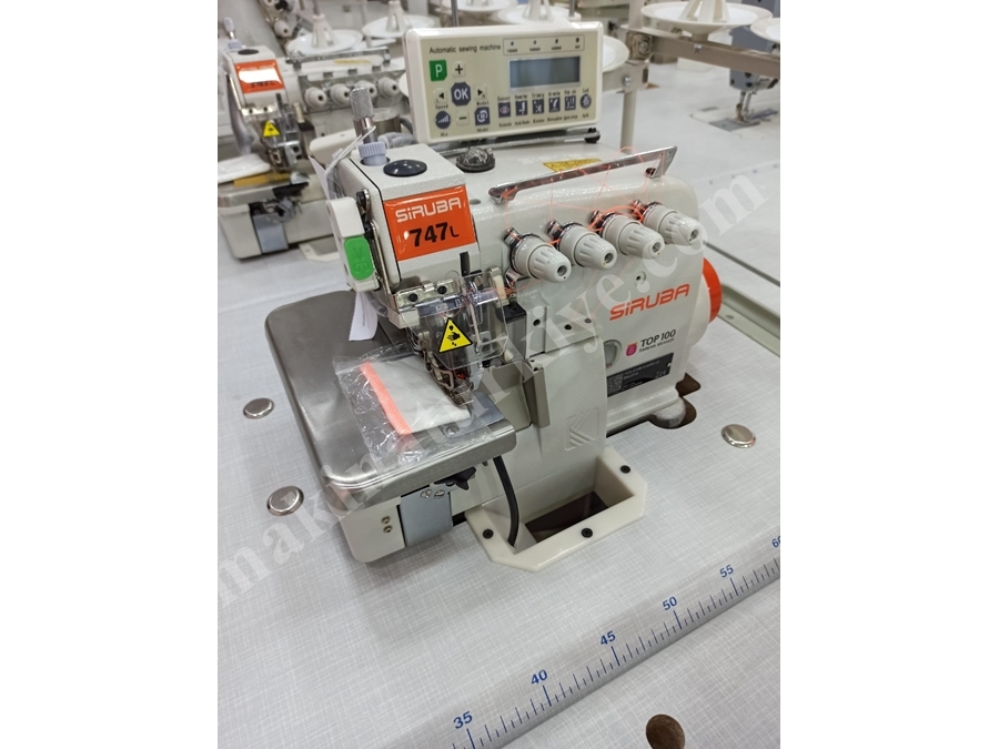 4 İplik Otomatik Kıstırmalı Overlok Makinası