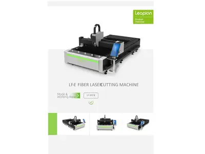 3 kW 3000x1500 mm Alanlı Fiber Lazer Kesim Makinası