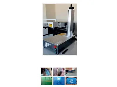 Machine de marquage laser pour articles en fibre
