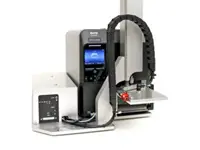 Машина для приклеивания этикеток на длинные полосы длиной 600 метров