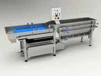 100-500 Kg / Saat Kapasiteli Meyve Sebze Yıkama Makinası