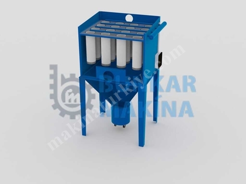 20000 m3 / Hour Dust Collection System Jet Pulse Cartridge Filter