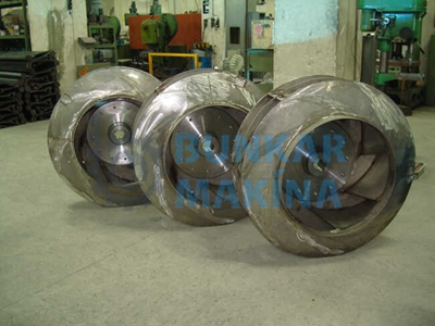 160000 M3 / Saat Endüstriyel Santrifüj Fan - 4