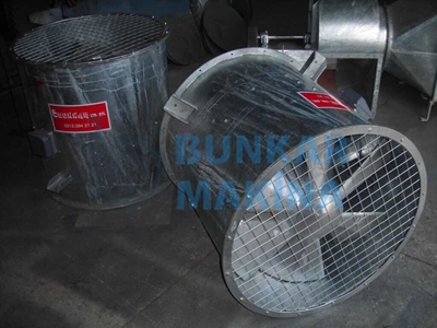 160000 M3 / Saat Endüstriyel Santrifüj Fan - 6