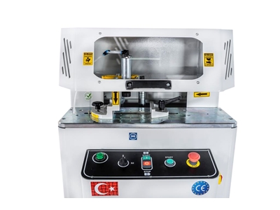 SÇ 211 (2 Klingen) Aluminium PVC Mittelregistrierungsübung Maschine - 1