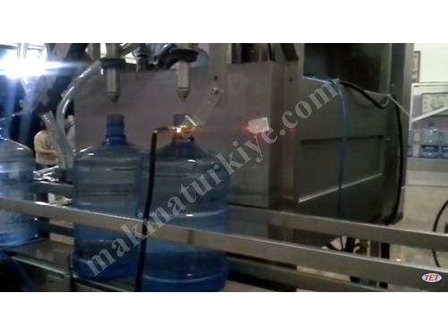 19-Liter-Non-Returnable-Wasser-Kühlerflaschen-Füllmaschine