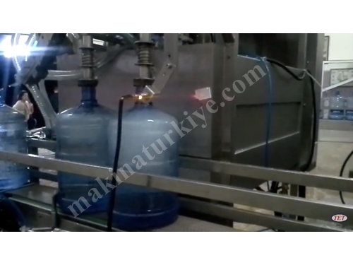 19-Liter-Non-Returnable-Wasser-Kühlerflaschen-Füllmaschine