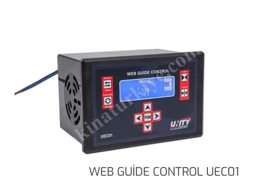 3 Step Motor Çıkışlı Kenar Düzeltme Öperatör Paneli