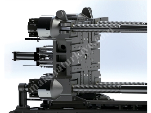 BU1650 V (1650 Ton) Çift Plakalı Plastik Enjeksiyon Makinesi