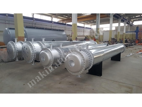 6 Mt 180 Pipe 3-Stage Chrome Pipe Condensers Heat Exchanger