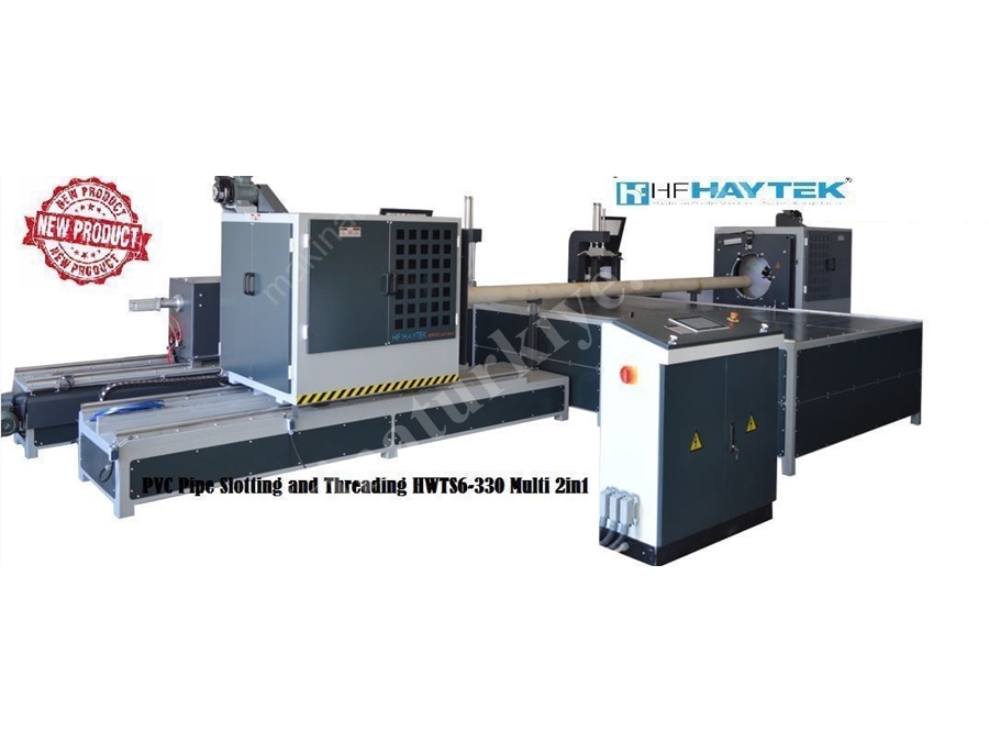 HWTS6 330 Multi Pvc Gewinde- und Filteröffnungsmaschine