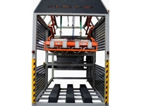 Single Pallet Raw Material Bag Opening Machine
