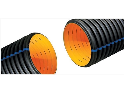 Машина для изготовления отверстий и пазов в дренажных трубах - 1