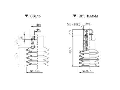 SBL Vakumlu Vantuz Yanağı  - 1