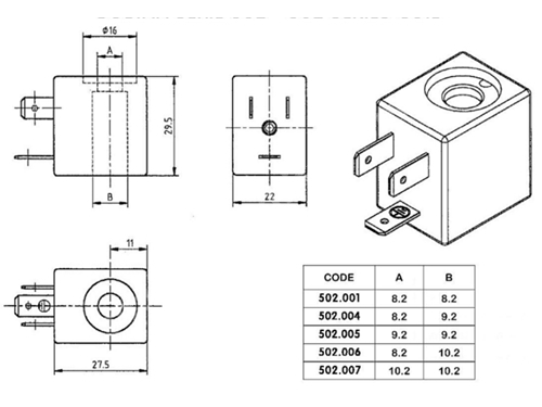 Beta 502 Valf Bobini 