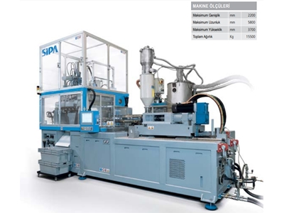 SİPA SP25 (4 İstasyonlu) Enjeksiyon Streç Şişirme Makinesi 