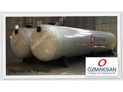 Silindirik Tip Bombeli Basınçlı veya Basınçsız Sıvı Ve Gaz Yakıt Depolama Tankı - 1