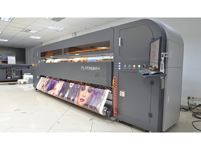 12-Head 3200 mm Solvent Digital Printing Machine - 3