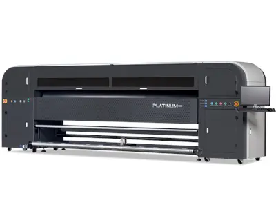 Цифровая решетчатая печатная машина на растворителе с 12 головками и шириной 3200 мм