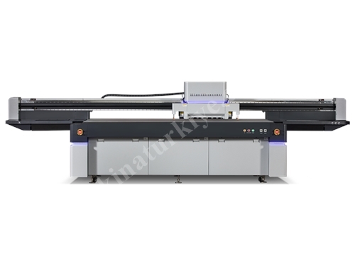 8 Kafalı (3000X5800x1530 Mm) Ölçülerinde Uv Baskı Makinası