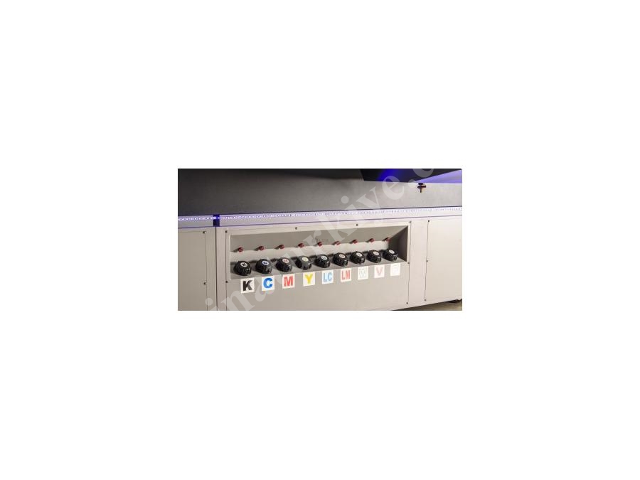 11 Kafalı (3000X5800x1530 Mm) Ölçülerinde Uv Baskı Makinası