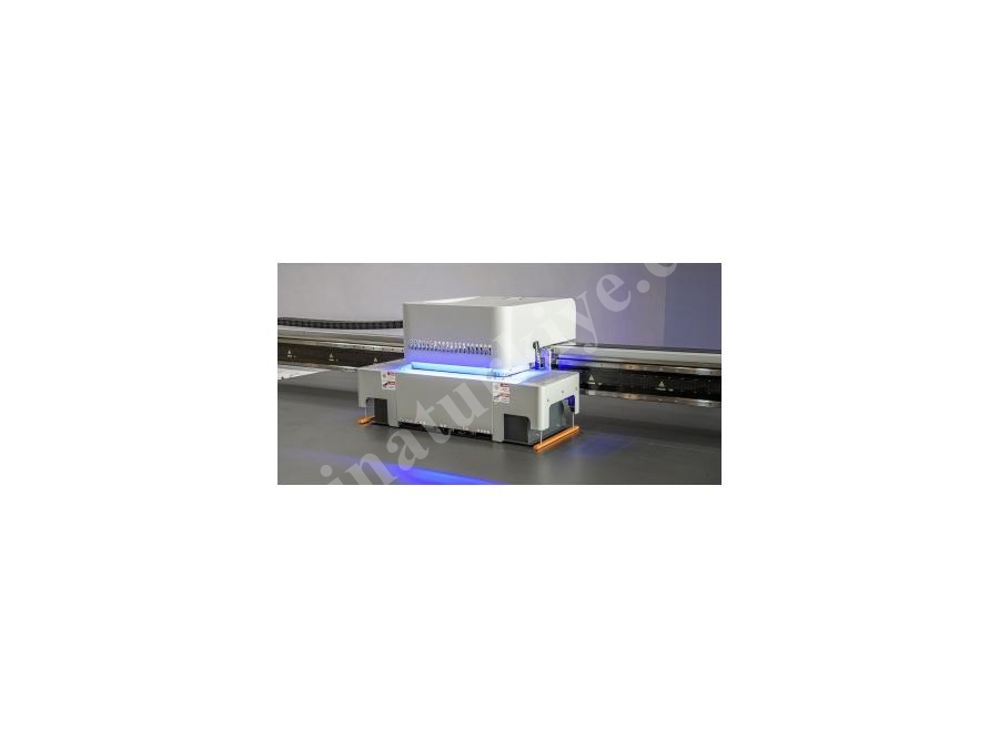 11 Kafalı (3000X5800x1530 Mm) Ölçülerinde Uv Baskı Makinası