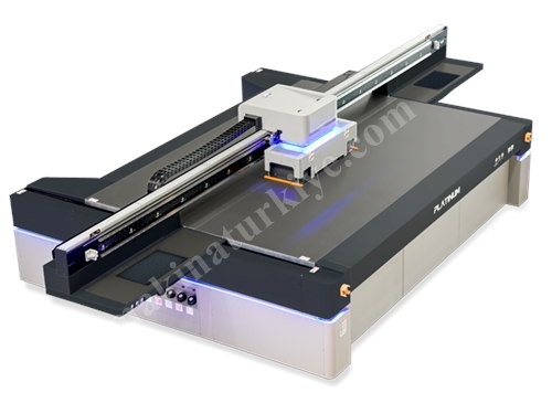11 Kafalı (3000X5800x1530 Mm) Ölçülerinde Uv Baskı Makinası