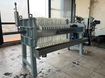 500x500 mm Filterpresse mit 20 Platten - 2