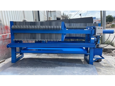 800x800 mm Çamur Susuzlaştırma Atık Su Arıtma Mermer Çamuru Maden Filtre Presi - 0
