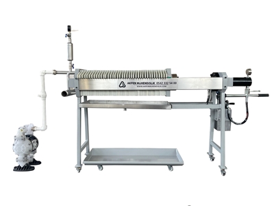 800x800 mm Çamur Susuzlaştırma Atık Su Arıtma Mermer Çamuru Maden Filtre Presi - 8