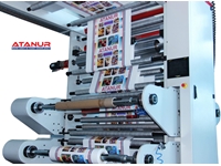 Флексографская печатная машина 6-цветная 130 см Stack Tip - 6