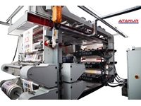 Флексографская печатная машина 6-цветная 130 см Stack Tip - 9