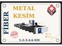 4 Kw Kapalı Kasa | Yerli Üretim Robart Fiber Metal Kesim Lazeri - 1