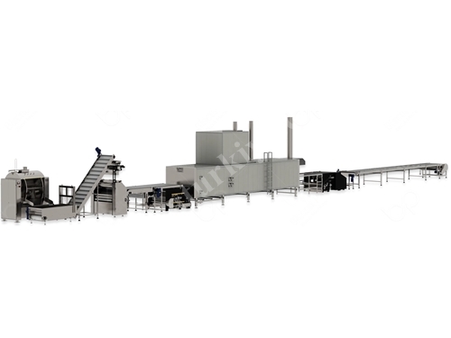 2500 Kg / Hour Capacity Soft Biscuit Line
