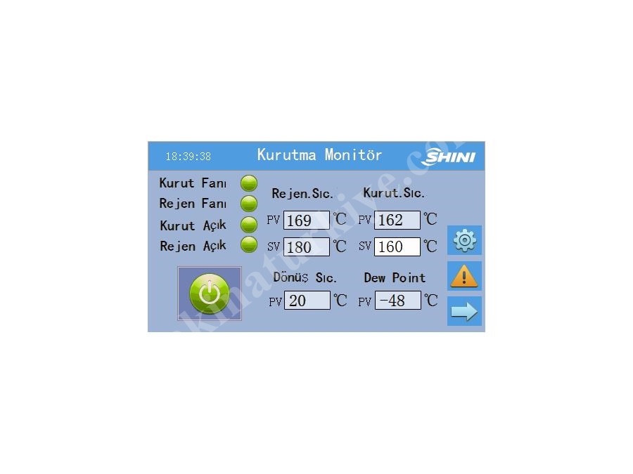 SDD 40 (Üretim Kapasitesi 40 M3/Saat) Nem Alıcılı Kurutucu