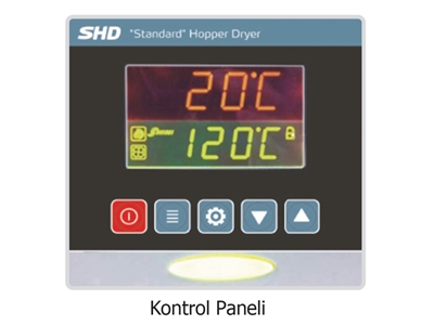 SEHD 200 (160 °C) Sıcak Havalı Kurutucu - 2