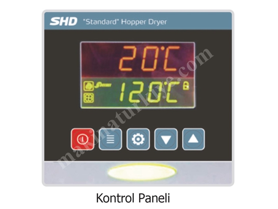 SEHD 200 (160 °C) Sıcak Havalı Kurutucu
