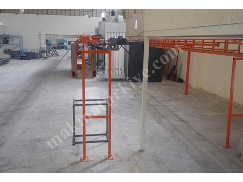 2022 Top Mounted Powder Coating Oven with Pallets
