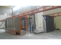 2022 Top Mounted Powder Coating Oven with Pallets - 2