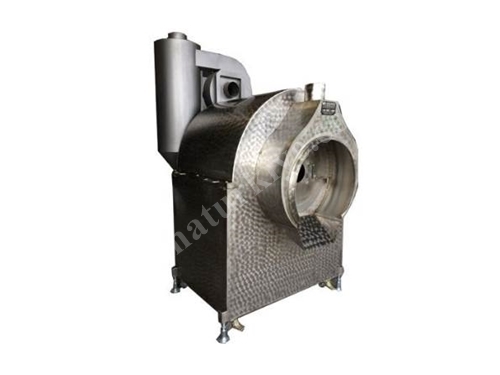 75 Kg / Hours Siflon And Screen Rotary Baking Oven 
