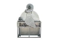 256 Kg/Hour Rotating Nuts Cooking Oven  - 1